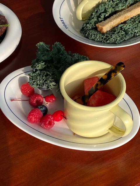 헤이유드 크림옐로우 법랑컵 에나멜웨어 캠핑컵