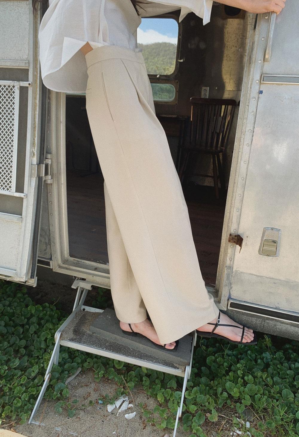 City slacks - Light beige