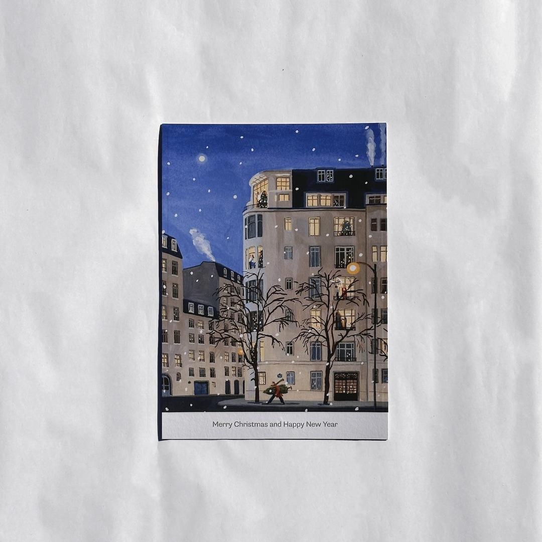 ‘I’ll be Home’ Christmas Card By Seula Yi, Graphicabulary