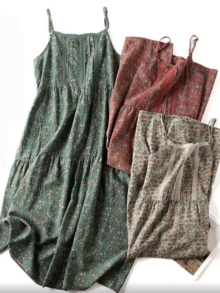 03862 여름 레이스 플라워 끈나시원피스