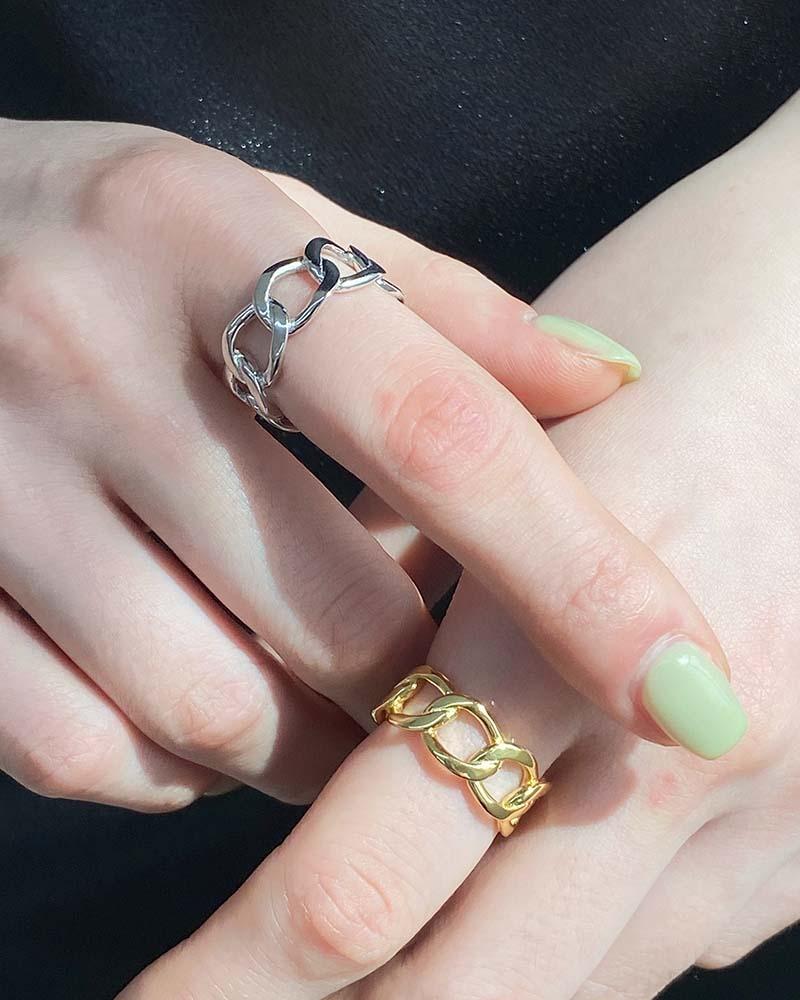 실버925 젤로데이 실버 볼드 반지 no8 R0108