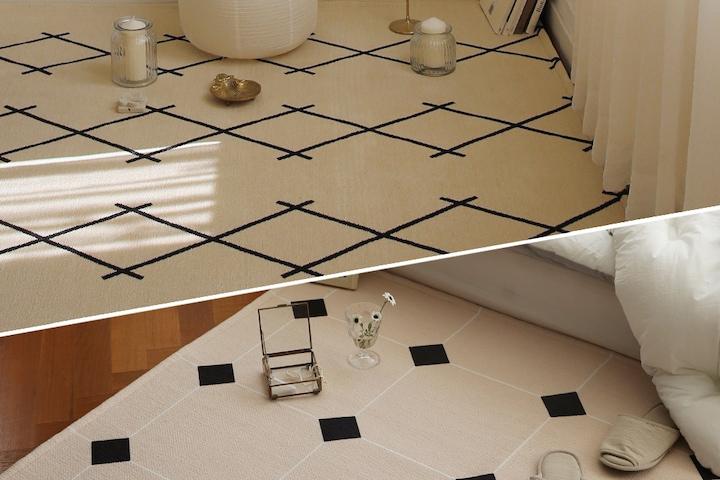 모던 패턴러그 4type