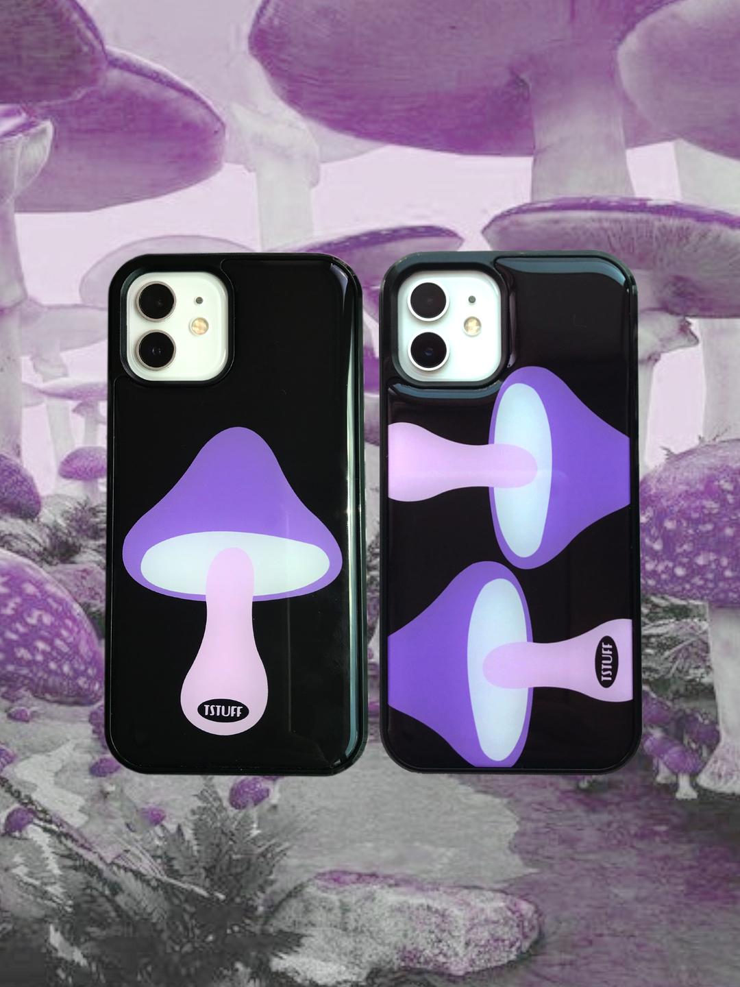 원더랜드 머쉬룸 퍼플 에폭시 케이스 Wonderland Mushroom Purple