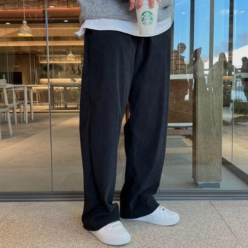 코듀로이 와이드 밴딩 팬츠 (4 COLOR)