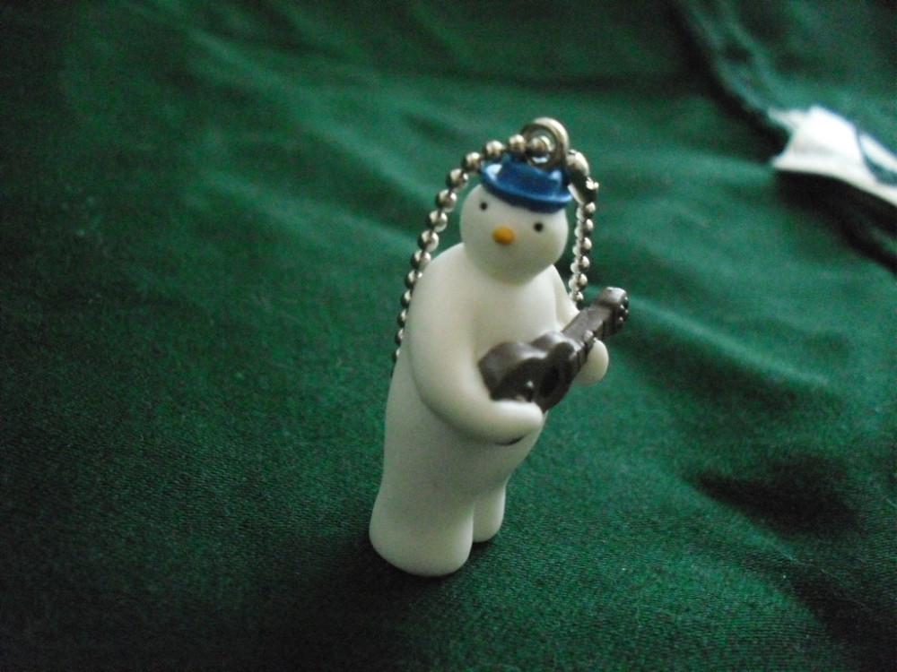 [중고] the snowman 04 : playing the guitar (keyring)
