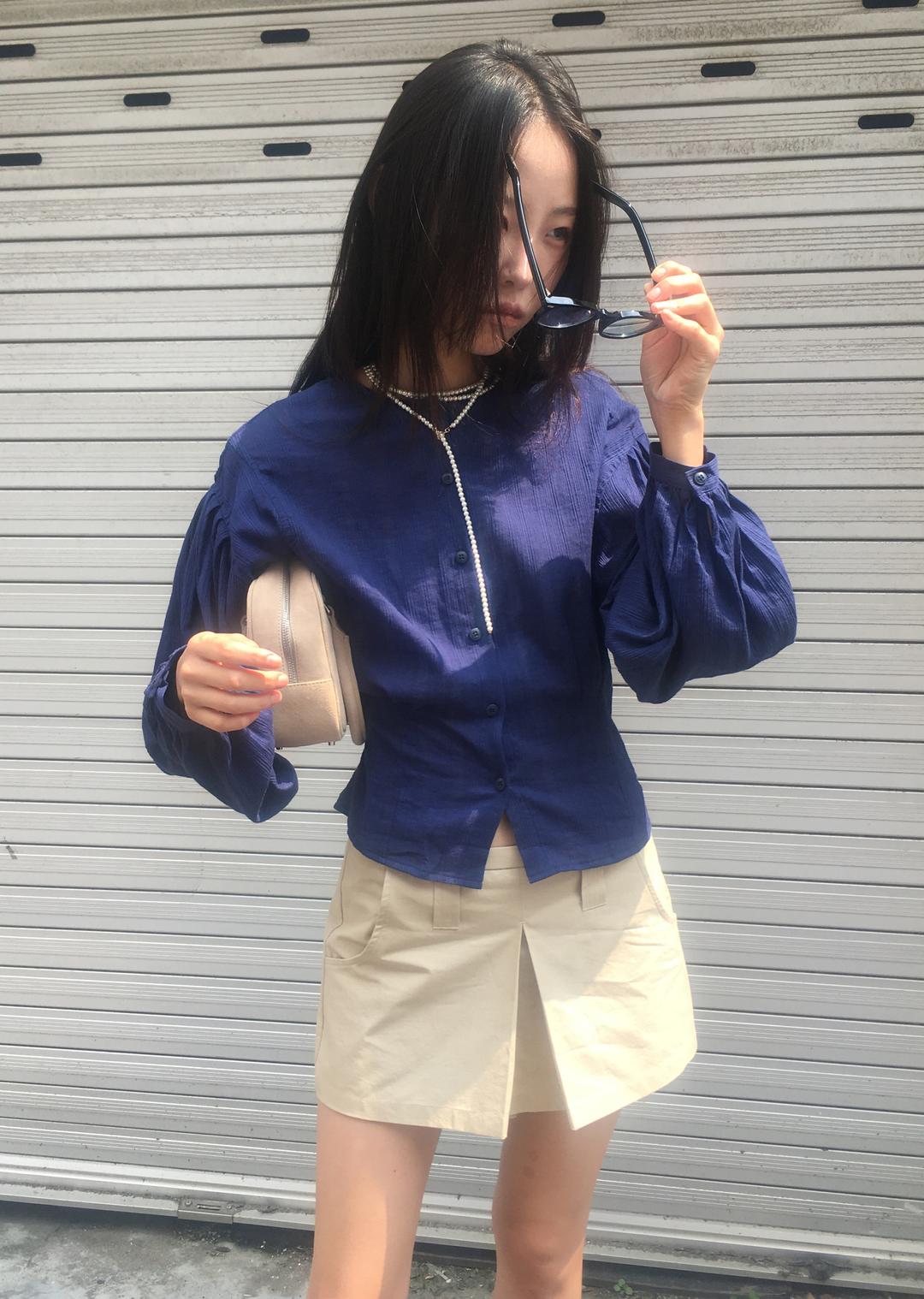 [코스믹 단독 특가] Pintuck Blouse 2colors