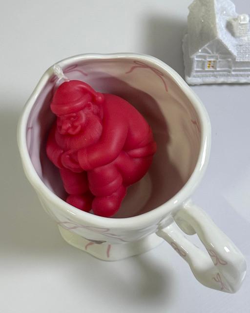 잠깐쉬는산타🎅 크리스마스 캔들 선물 인테리어 데코소품