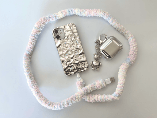 [삼성,아이폰] 오브제 케이블 cotton candy