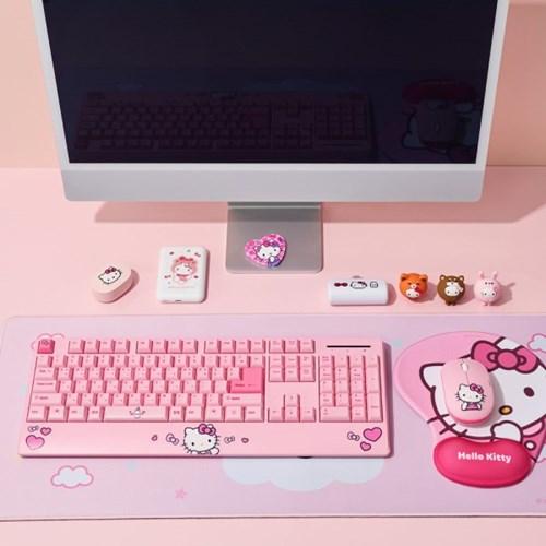 헬로키티 팜레스트 무선 콤보