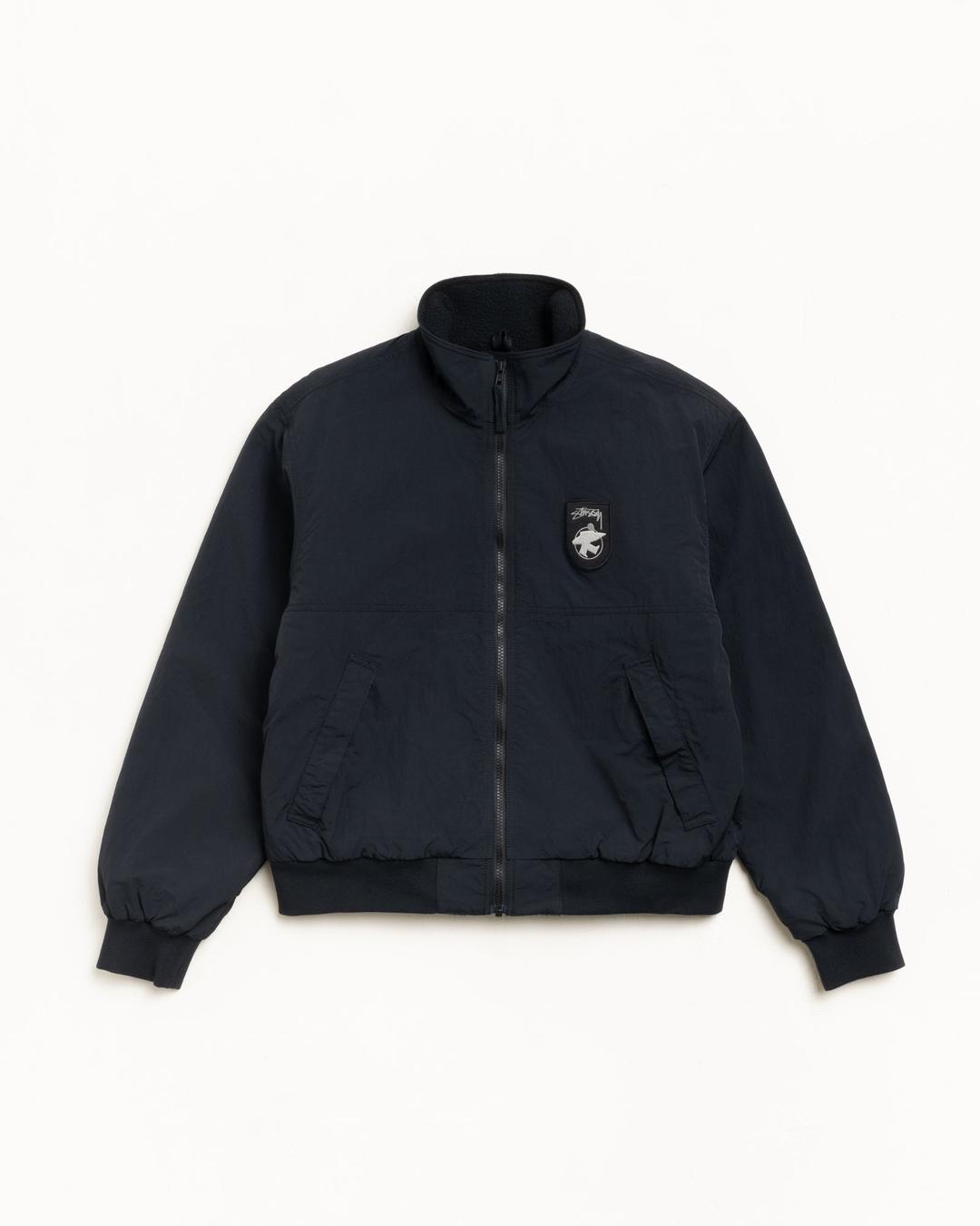 POLAR FLEECE LINED JACKET - Black / S