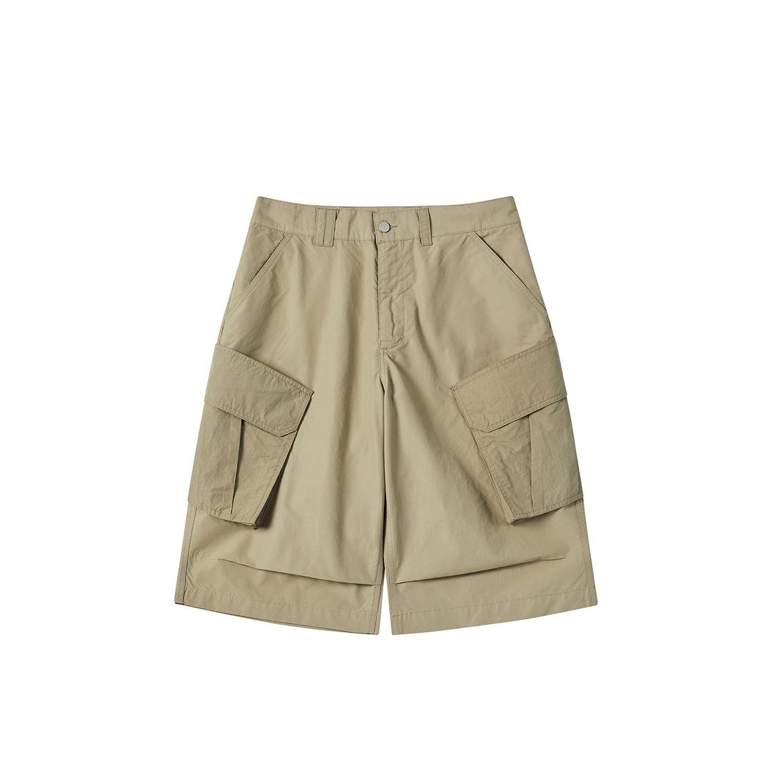 BERMUDA CARGO PANTS (Beige)