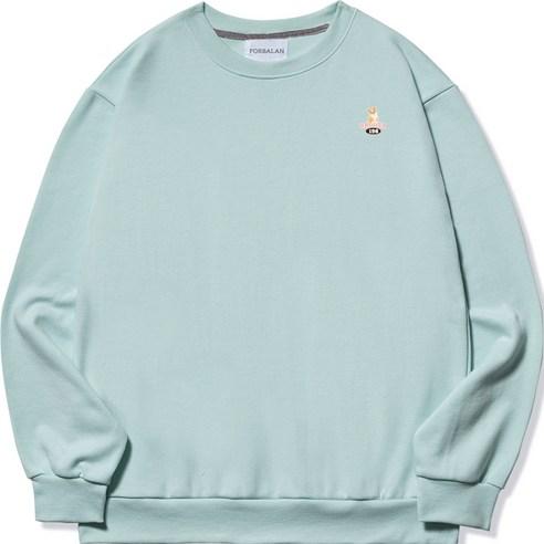 포밸런 라구사 스몰로고 스탠다드핏 맨투맨 티셔츠 - 맨투맨 | 쿠팡