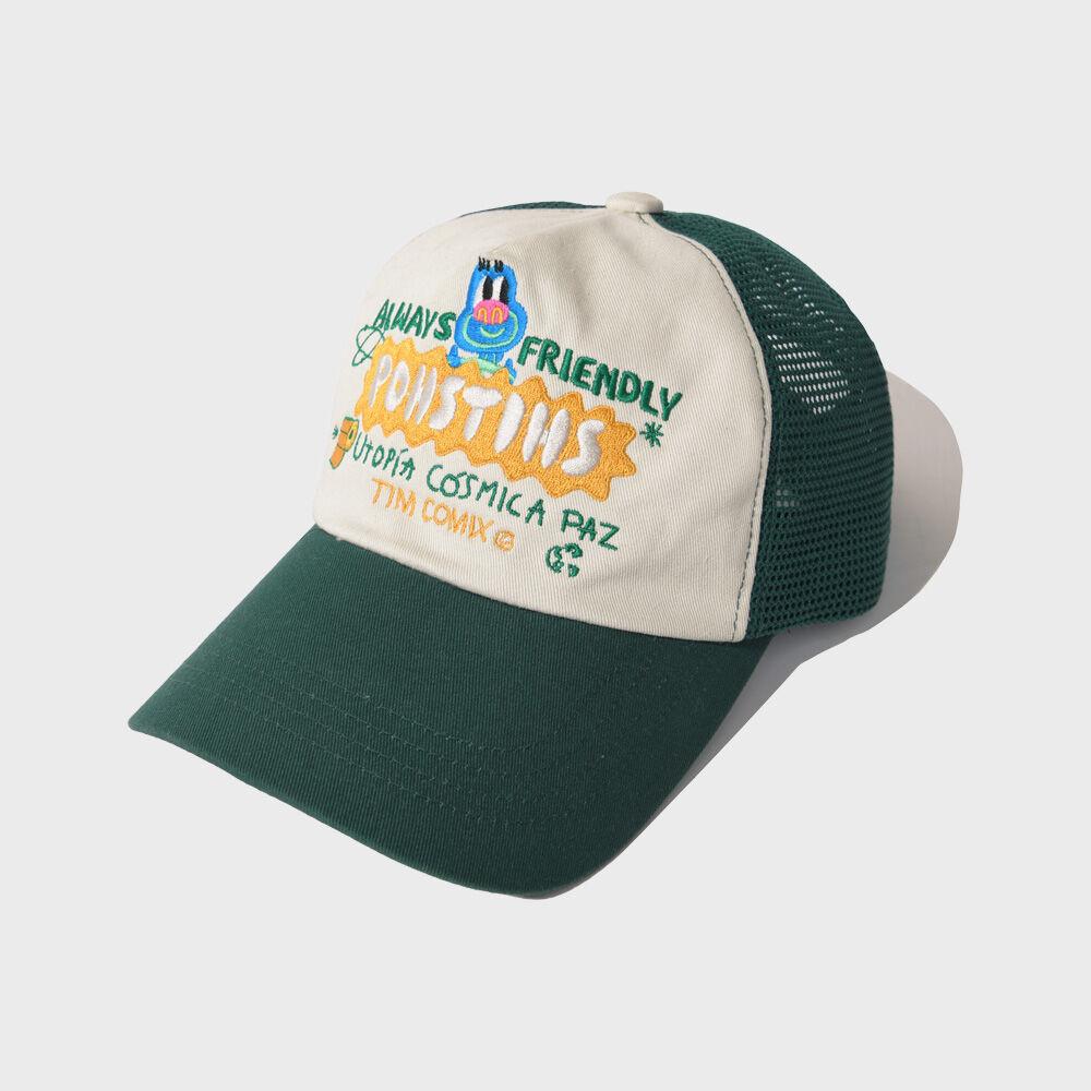 [TIMCOMIX x POHS-TIHS] UTOPIA MESH CAP GREEN