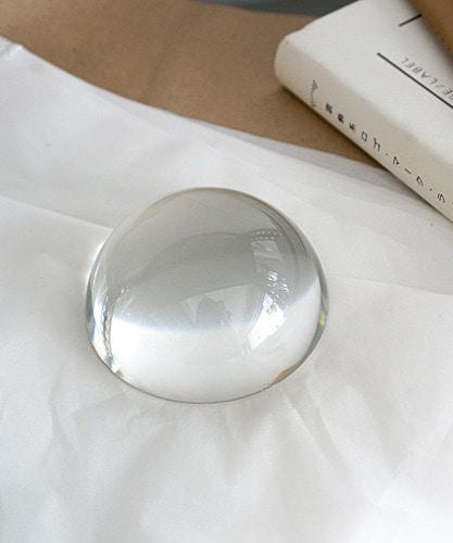 Glass water drop