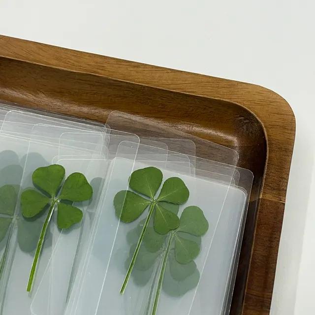 주문폭주🍀/당일출고 뽀뚜빠뚜 유기견 유기묘 후원 기부 크로버 크로바 책갈피 수험생 수능 시험 응원 취업 부적 선물 친구 애인 건강 행운의 네잎클로버 코팅