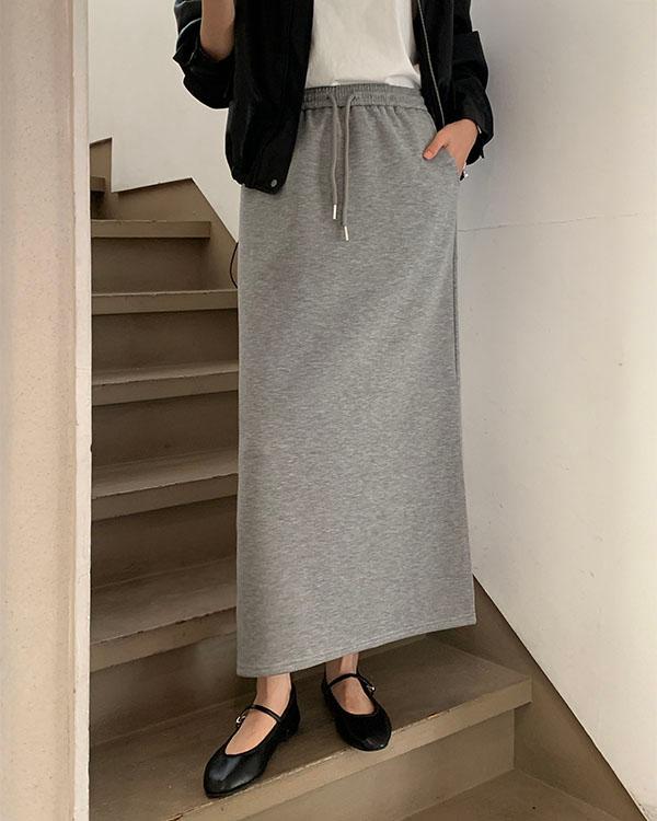 10가트 [🏆BEST][🌸봄세일10%][1만장판매/하루종일편해][롱스커트/밴딩스커트][자체제작] 멜로즈 맥시 밴딩 롱 스커트 SK079