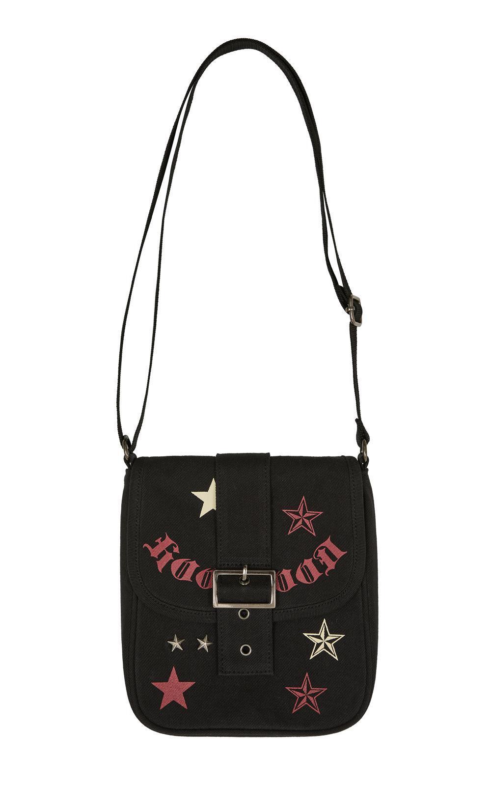 [06/02예약배송]스타 리벳 크로스백 블랙