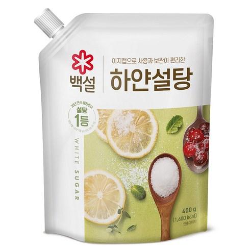 백설 하얀설탕, 400g, 1개 - 흰설탕 | 쿠팡