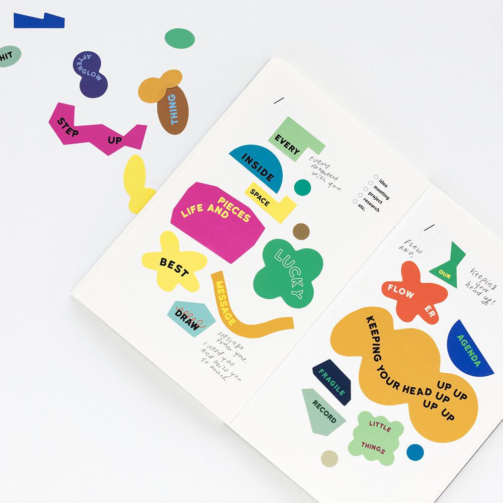 [라이브워크]라이프앤피시스 스티커컬렉션 - 조각