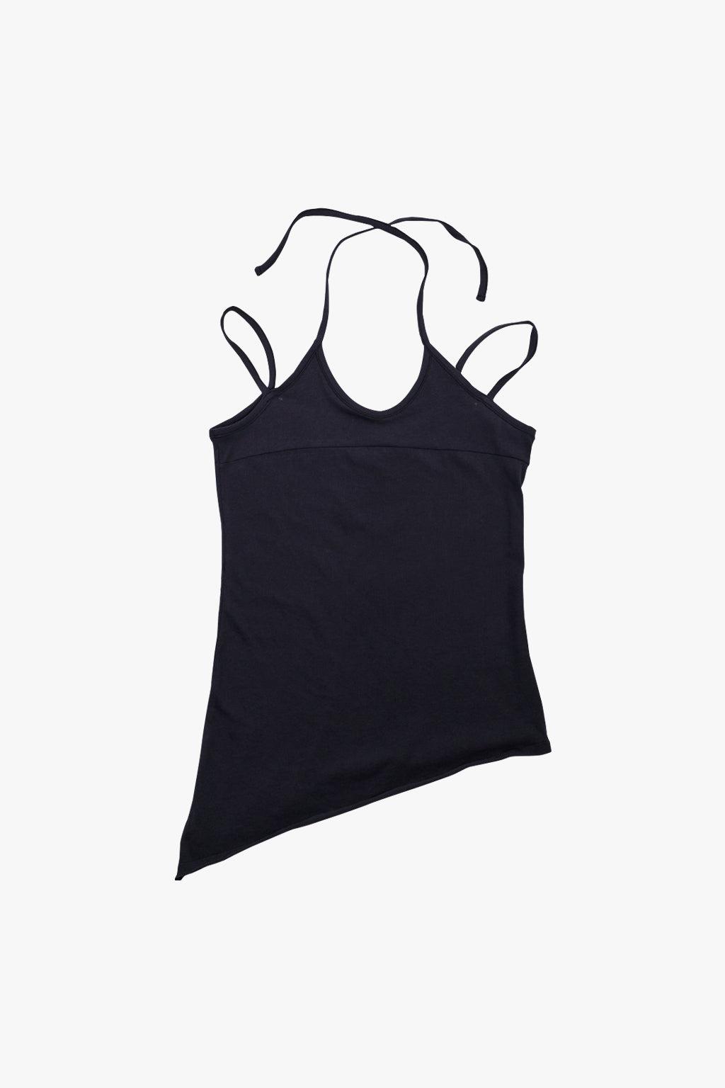 RAW CUT CAMI 2 / CHARCOAL
