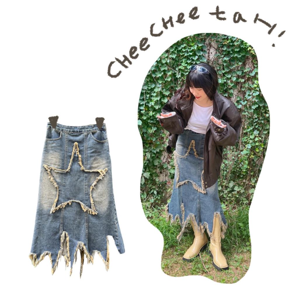 Star skirt 별그런지 치마