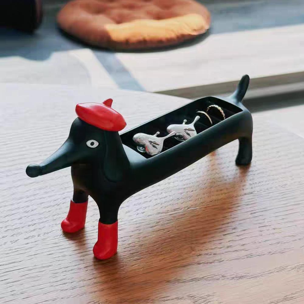 닥스훈트 반지거치대 주얼리 트레이 3color