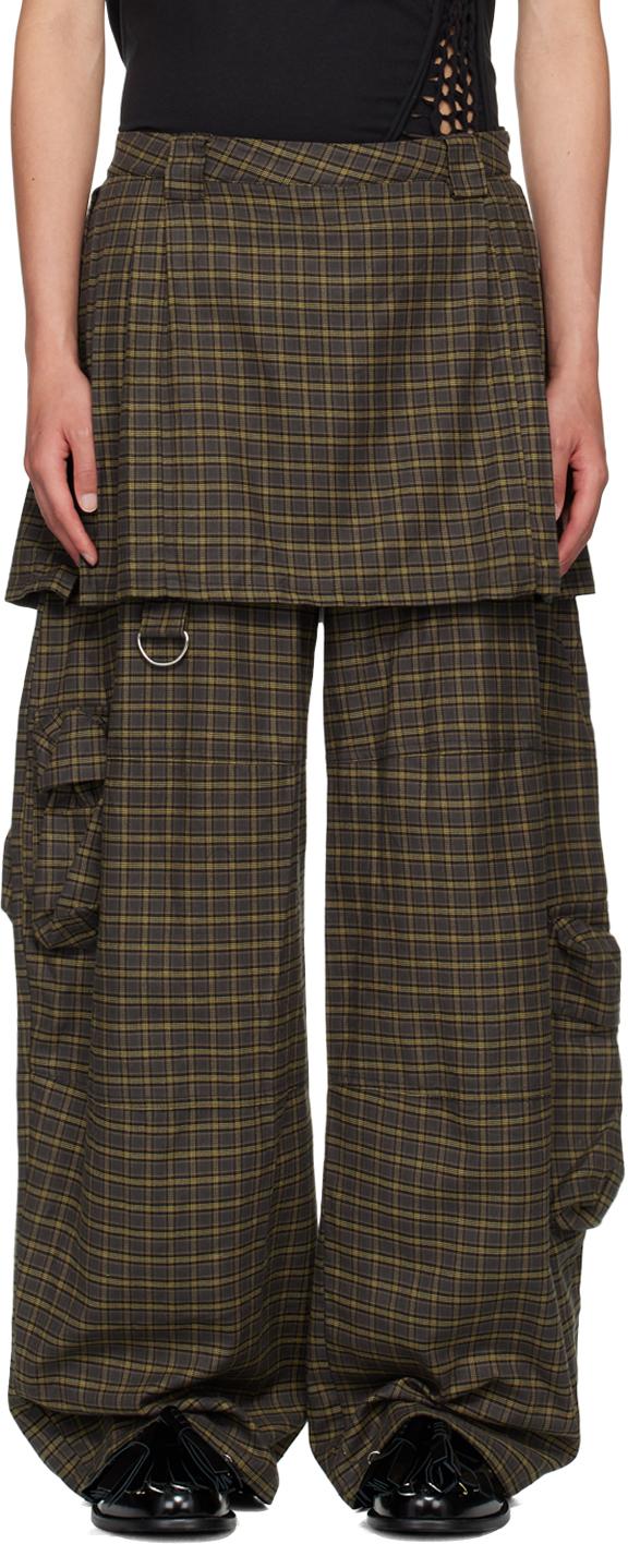 Gray Lawn Cargo Pants