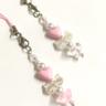 키라키링 미니 비비 하트 키링 mini bibi heart keyring