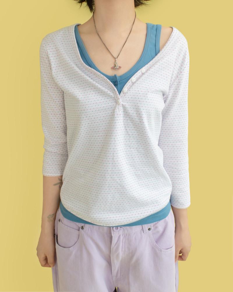Aurora button T (3 color)