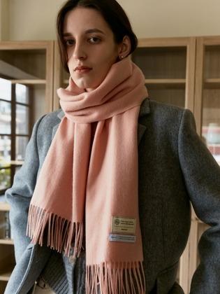 cashmere wool blended muffler (5colors)