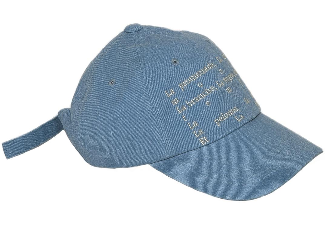르프레농 볼캡 LE PRÉNOM Ball cap [Celta blue] Unisex *NEW ARRIVALS*