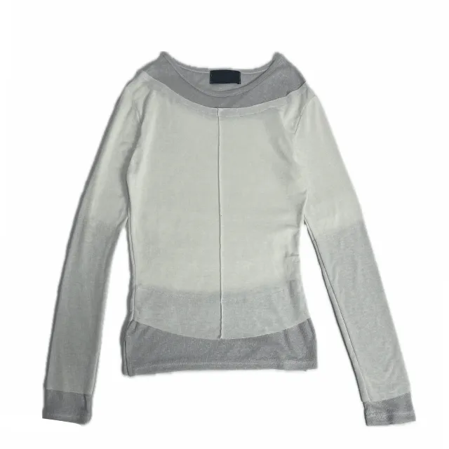 0024 - Vintage layered long sleeve(4col)