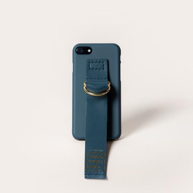 SUN CASE LEATHER GREENNAVY