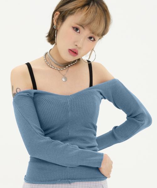 아파트먼트(APARTMENT)  (W) HARI KNIT- SKYBLUE - 사이즈 & 후기 | 무신사