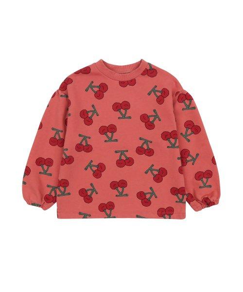 체리 벌룬 스웻셔츠