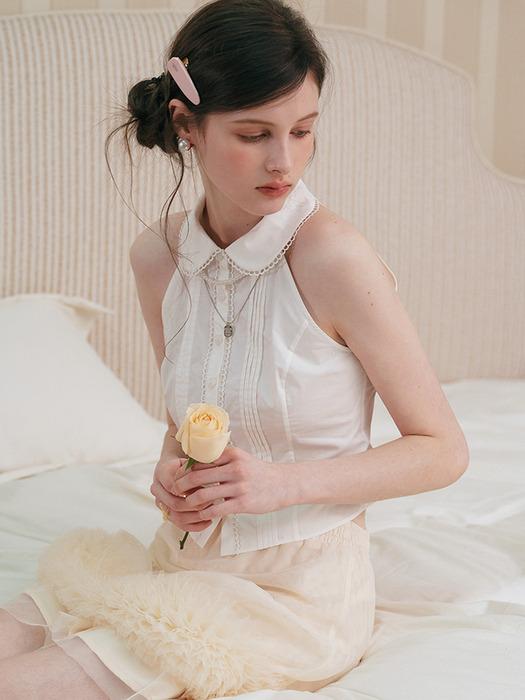 Cest_Petite halter neck top