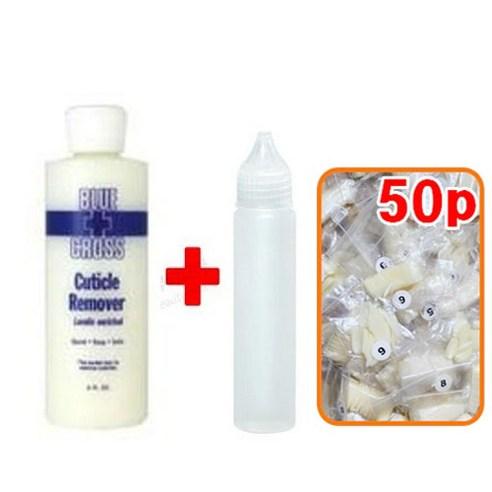 블루크로스 큐티클 리무버 177ml+공병+50p리필팁 랜덤, 177ml+공병+5..., 1세트 - 네일케어 | 쿠팡