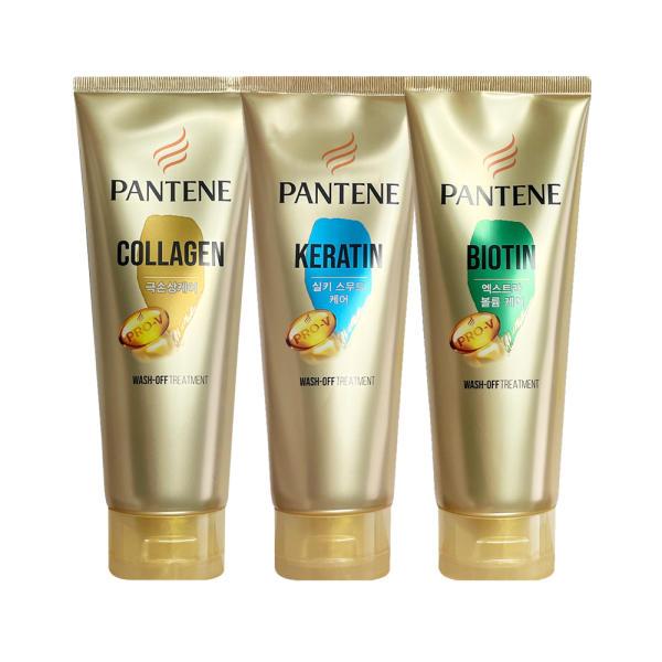 팬틴 PRO-V 씻어내는 트리트먼트 220ml 2개 / 극손상케어 실키스무드 엑스트라볼륨 / 콜라겐 케라틴 비오틴