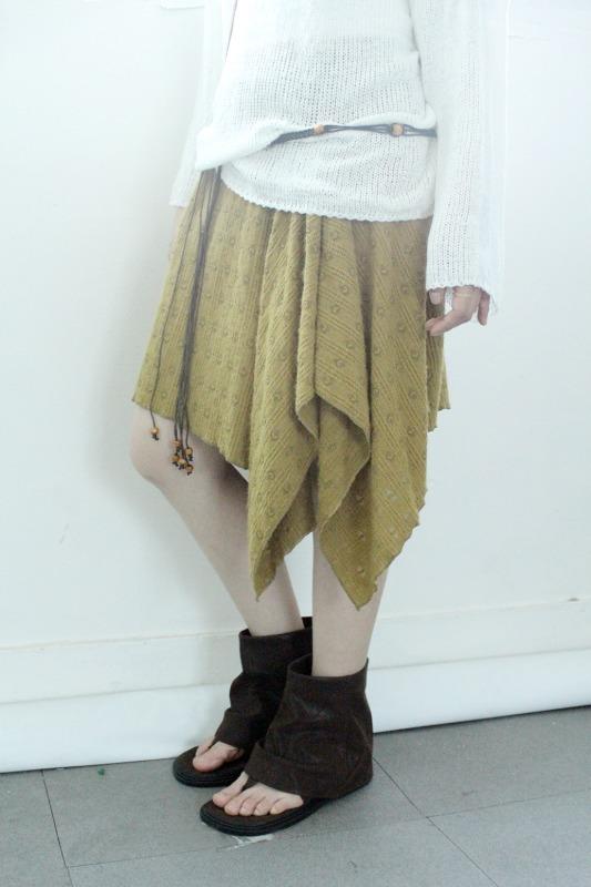 cheese skirt (2color)