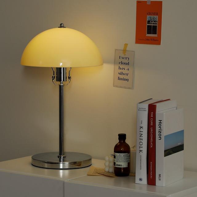 라디 미드센추리 모던 수면 인테리어 무드등 머쉬룸 단스탠드 조명