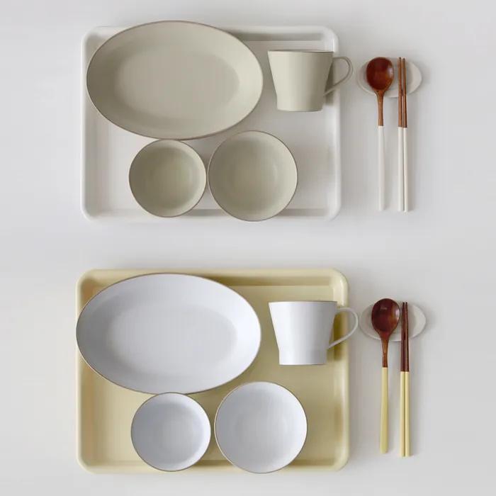 [29CM 단독] 타블도트 베이직 1인 4p 그릇 혼밥 식기세트 2color