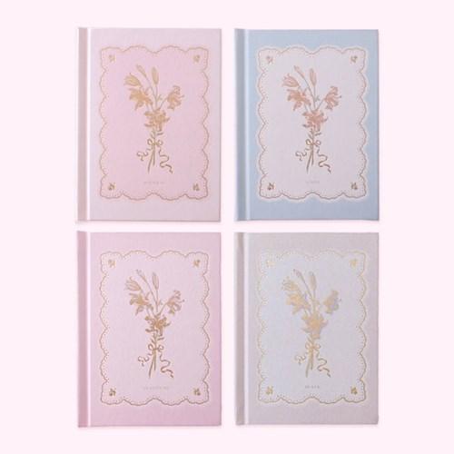 Lily hard cover note book 릴리 양장 노트