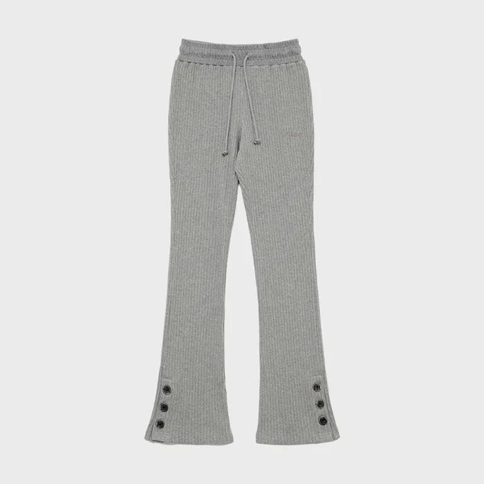 Easy Button Slim Pants (Melange Gray)