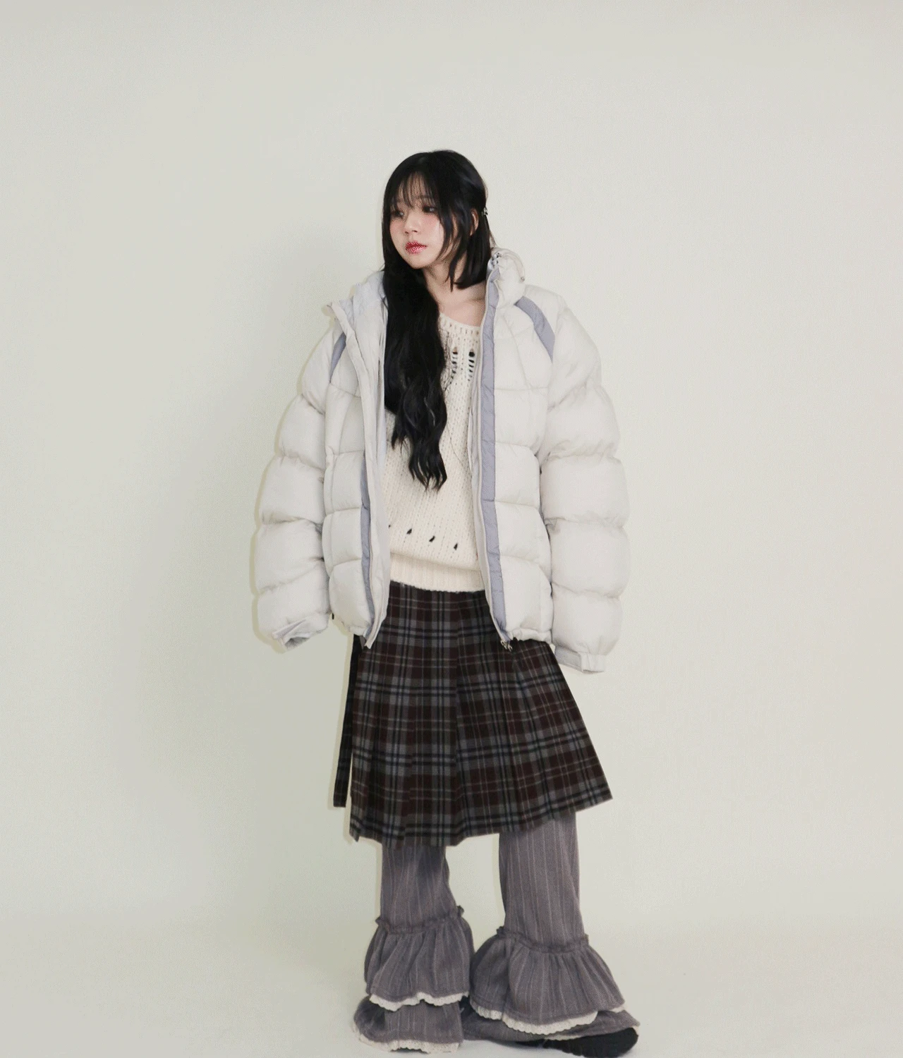 클라우드 라인 퍼프 다운 점퍼 패딩