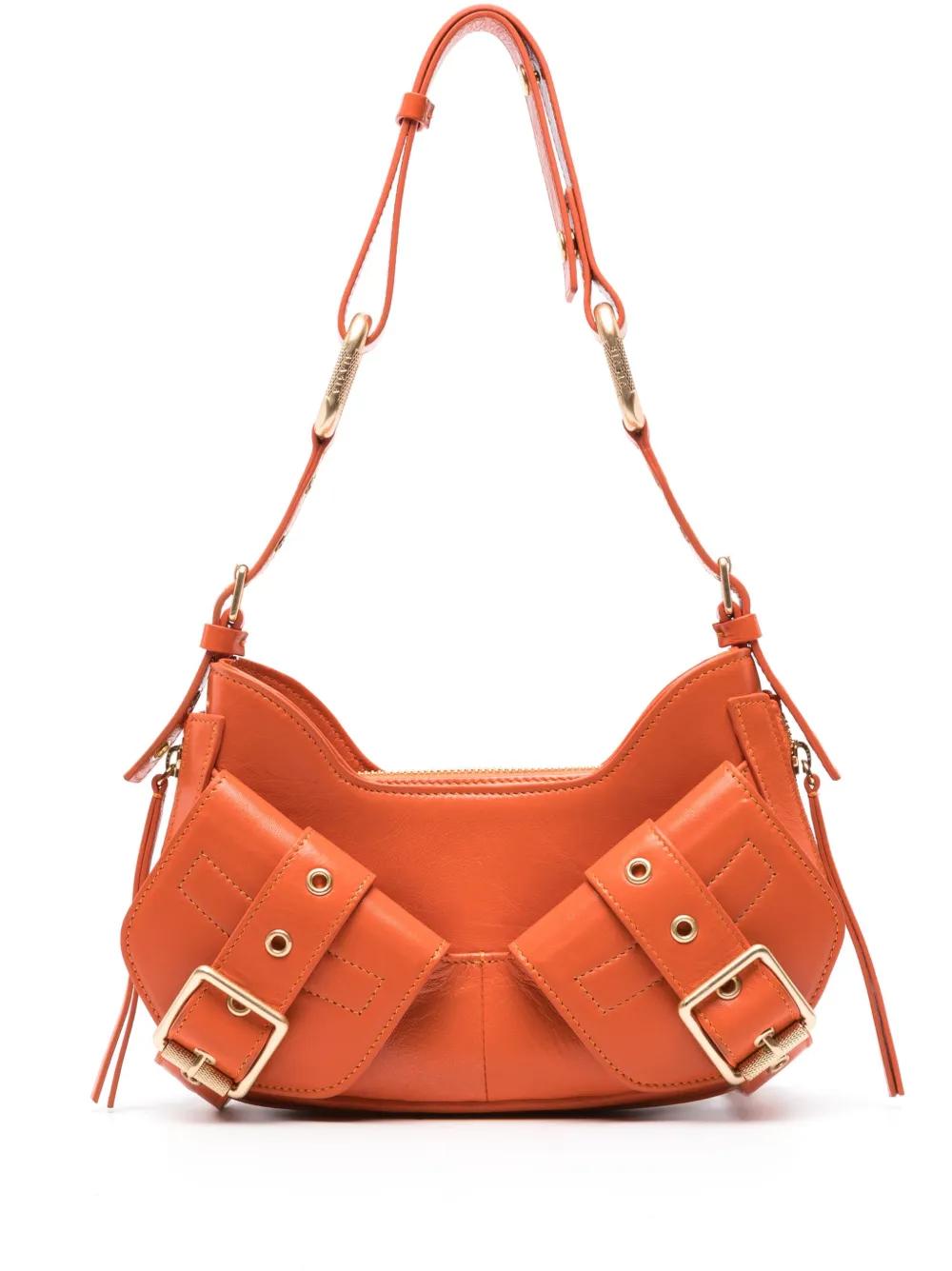 BIASIA Y2K Leather Shoulder Bag | Orange | FARFETCH KR