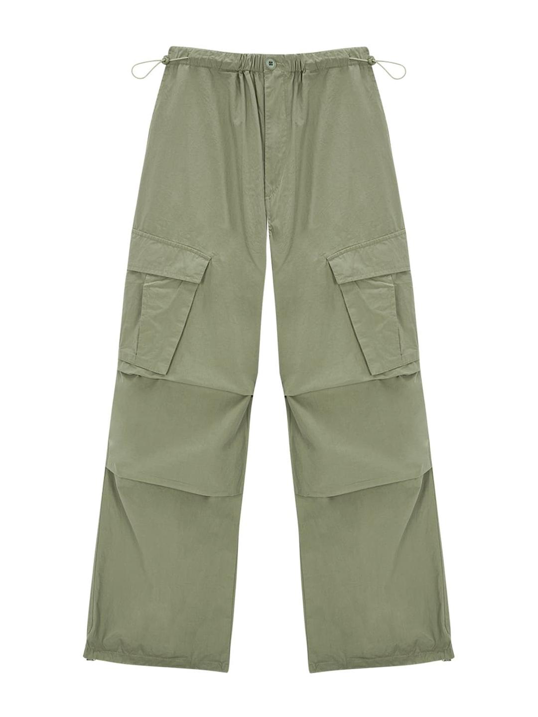 에즈이프 캘리 파라슈트 카고 팬츠 카키 | 후루츠패밀리