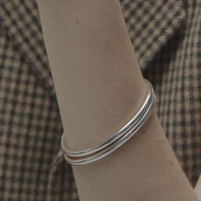 PLANE BANGLE SILVER