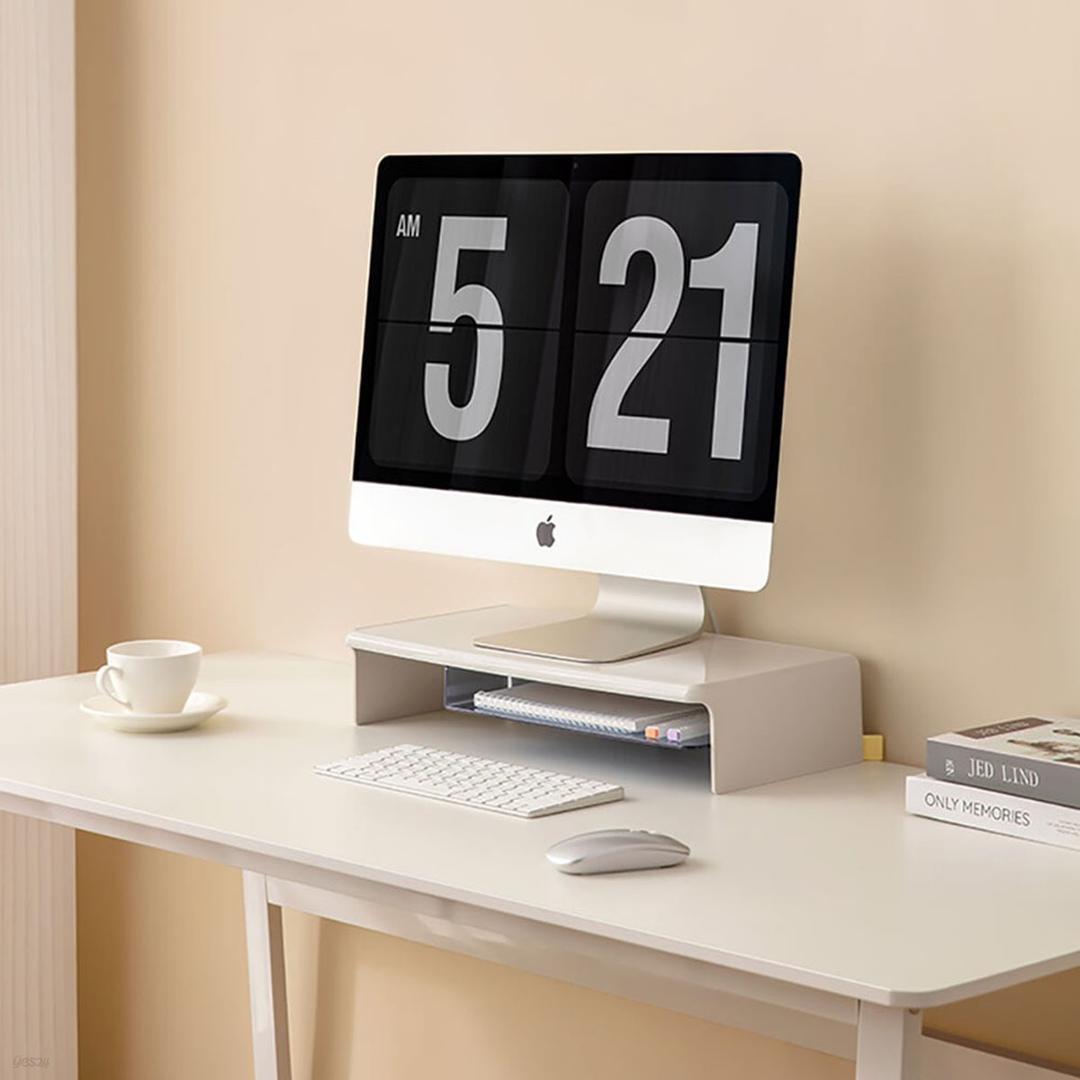 델리 XDOMO 수납형 모니터 받침대