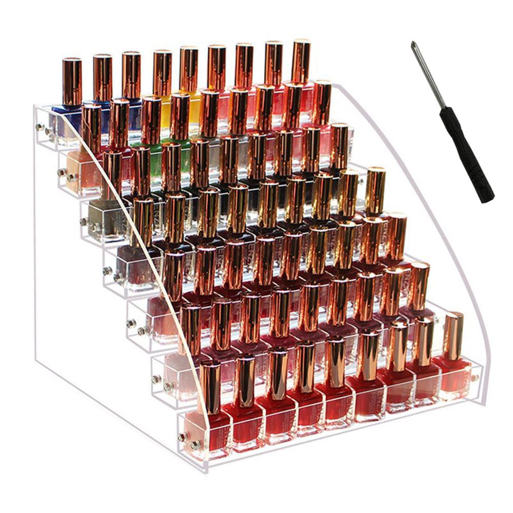 매니큐어 정리함 3.5.7단  아크릴 립스틱 매니큐어 젤네일 정리함 향수 네일 진열장