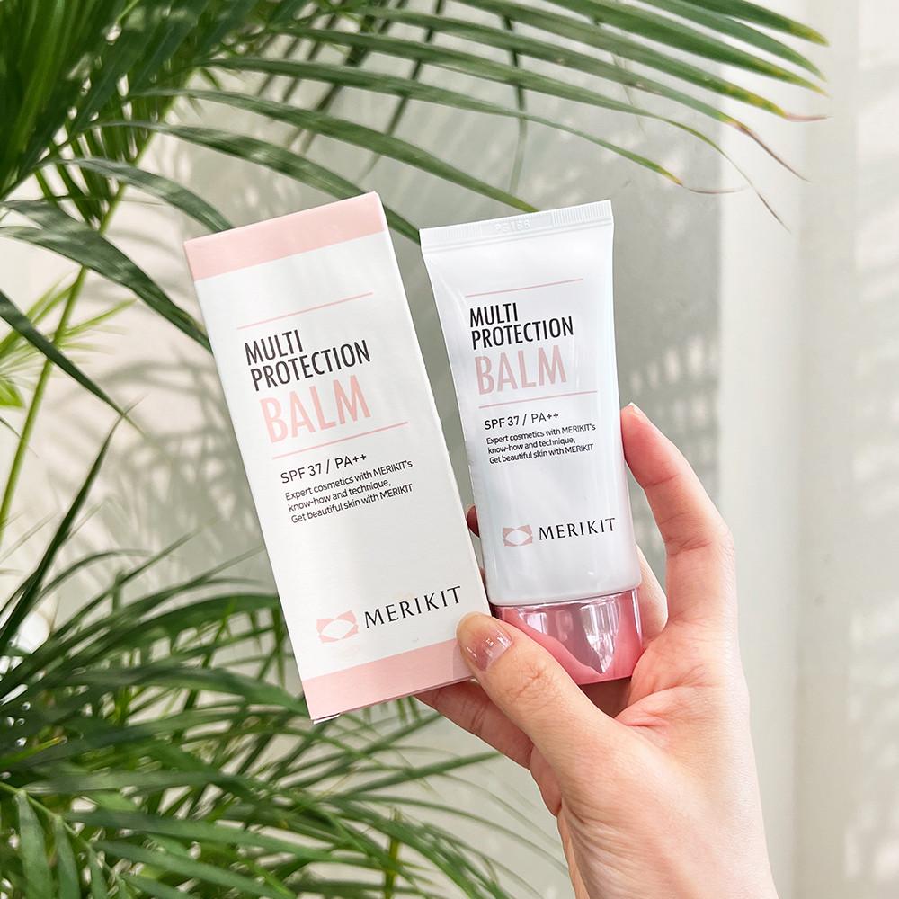(본사인증판매점) 메리키트 멀티 프로텍션밤 50ml+시트팩샘플키트